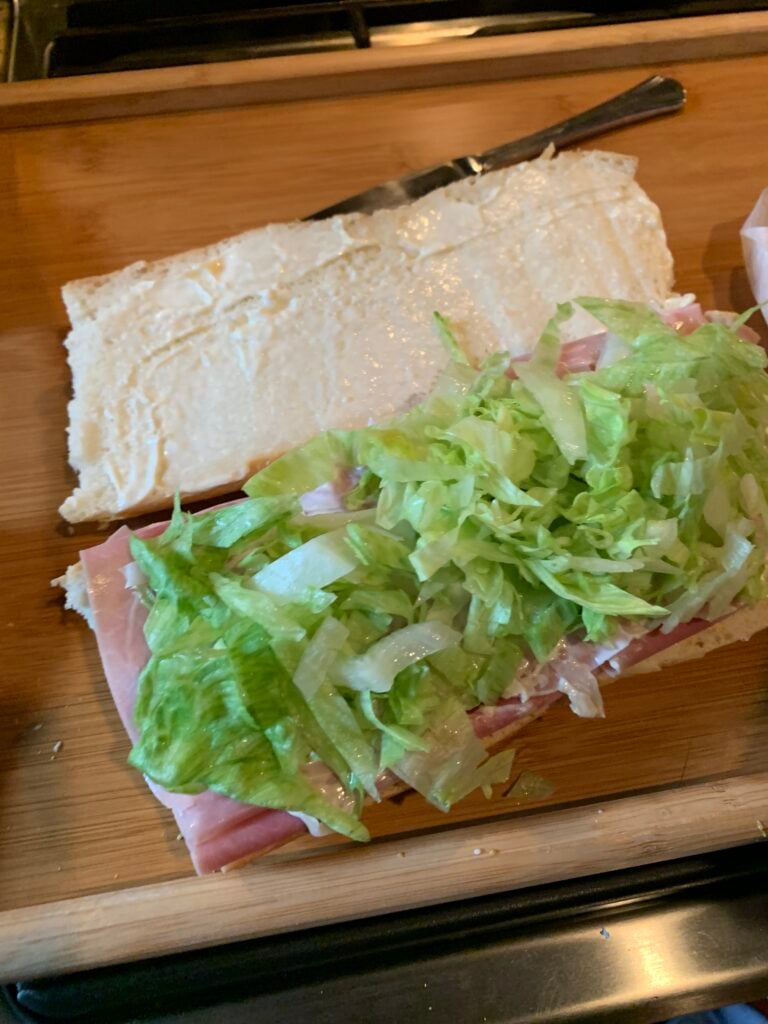 Italian Sub Chop Sandwiches - The Tipsy Housewife