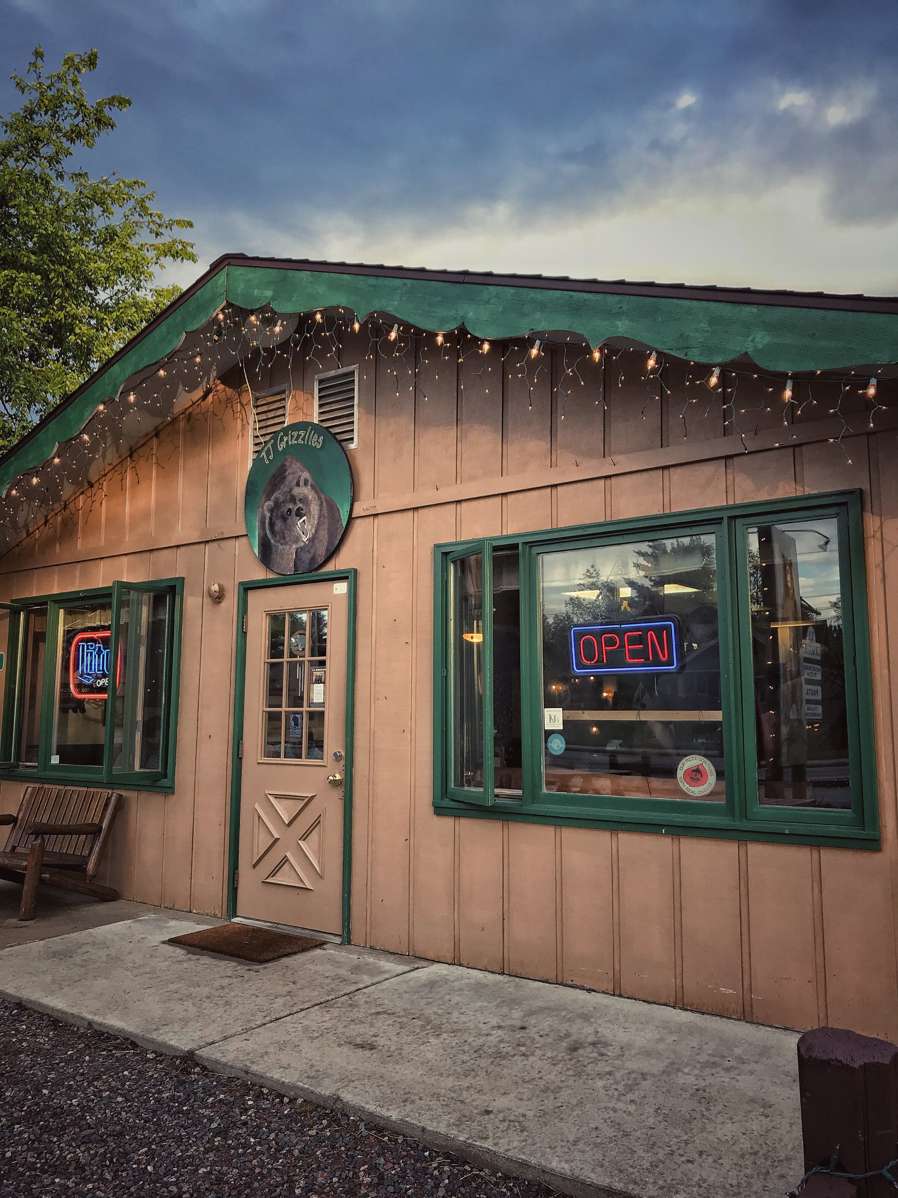 The exterior of TJ Grizzlies.