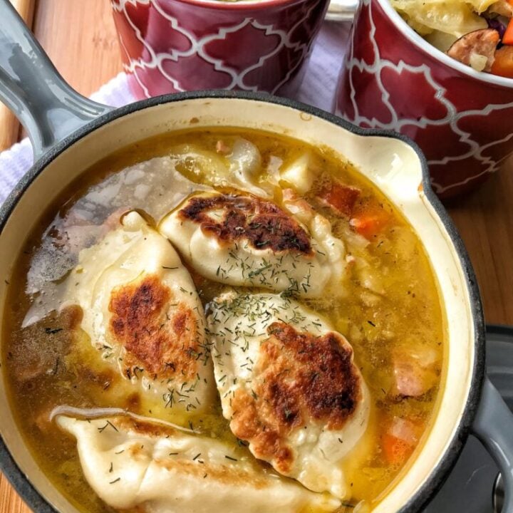 Pierogi Soup