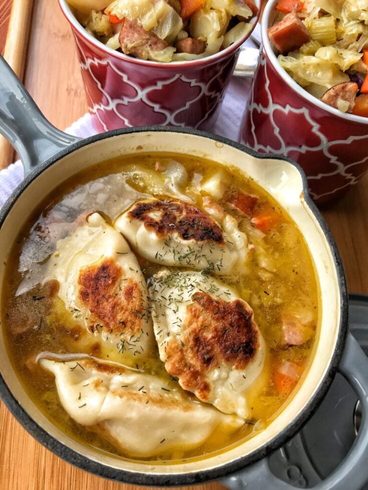 Pierogi Soup