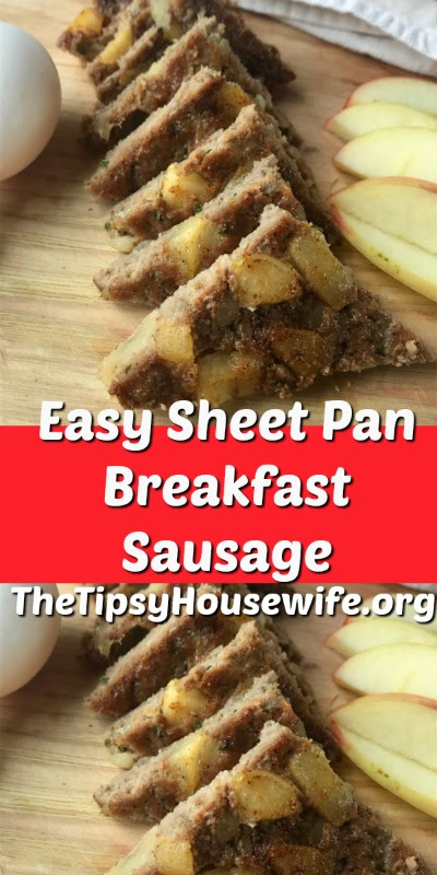 Sheet Pan Breakfast Sausage