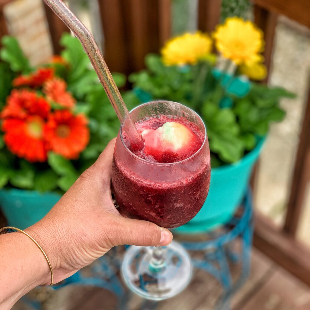 Red Wine Slushy The Tipsy Housewife