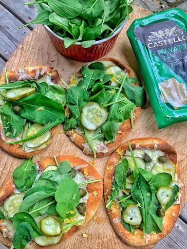 Dill Pickle Flatbreads