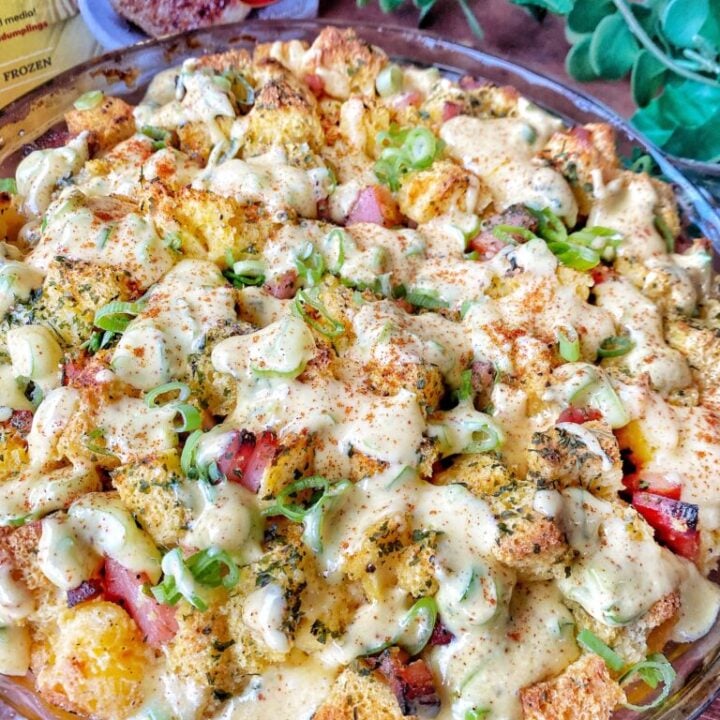 Easy Eggs Benedict Casserole