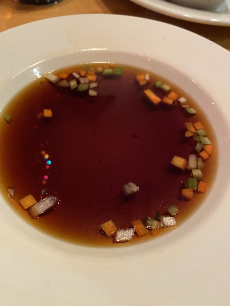 Beef bouillabaisse