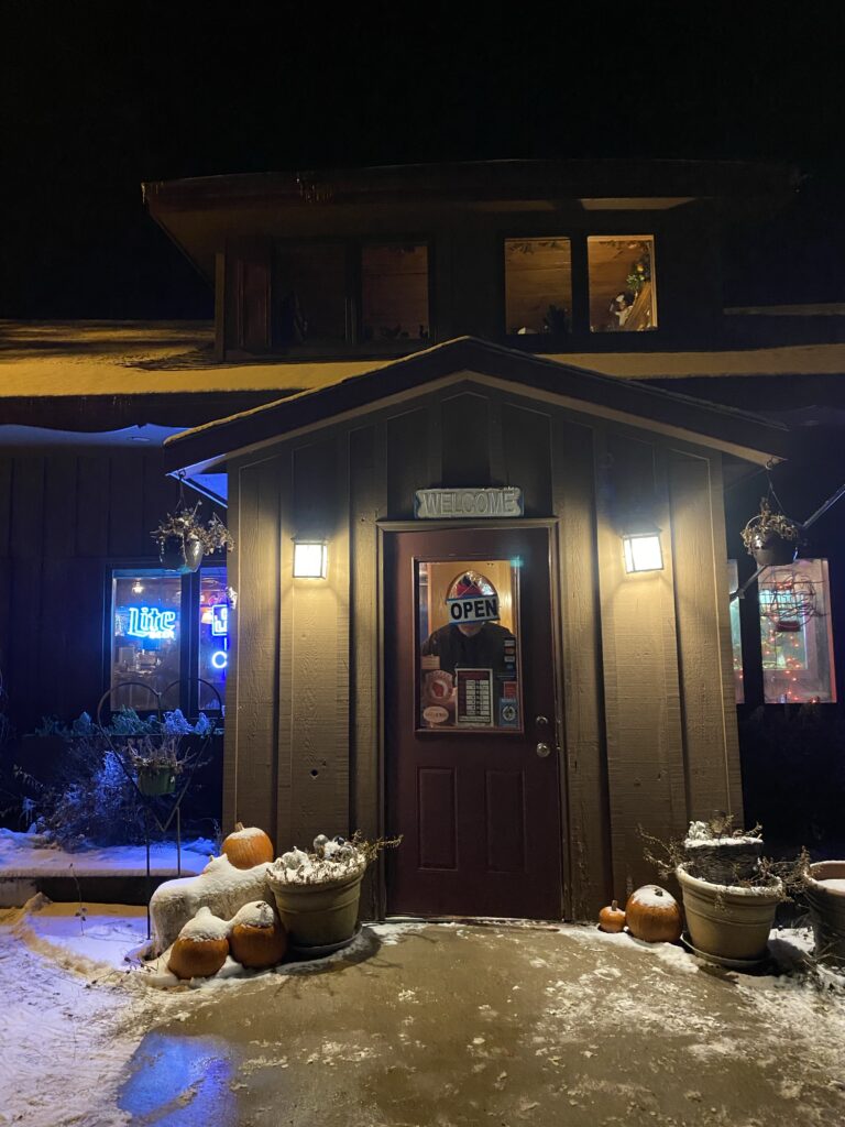 The exterior of the Twilight Supper Club