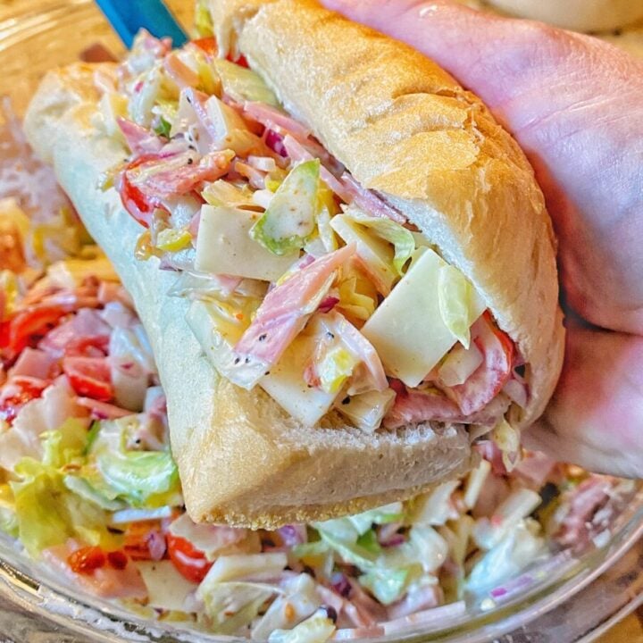 Italian Sub Chop Sandwiches Recipe