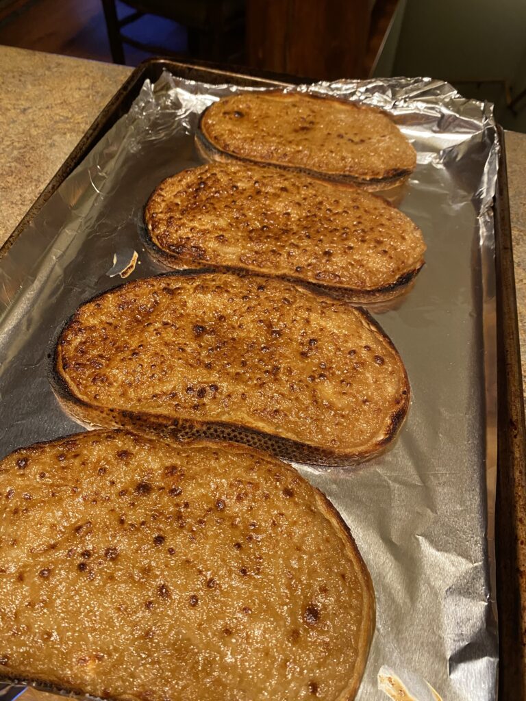 The baked chalet appetizers
