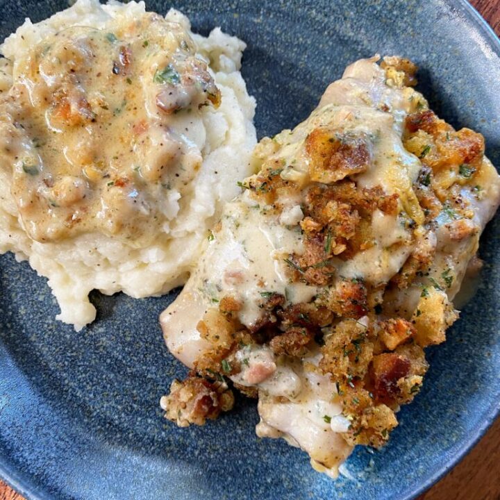 Stuffed Turkey Roll Ups With Creamy Gravy Recipe