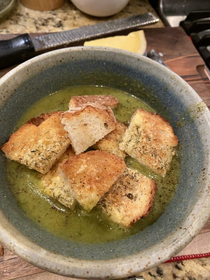 Broccoli Asparagus Soup
