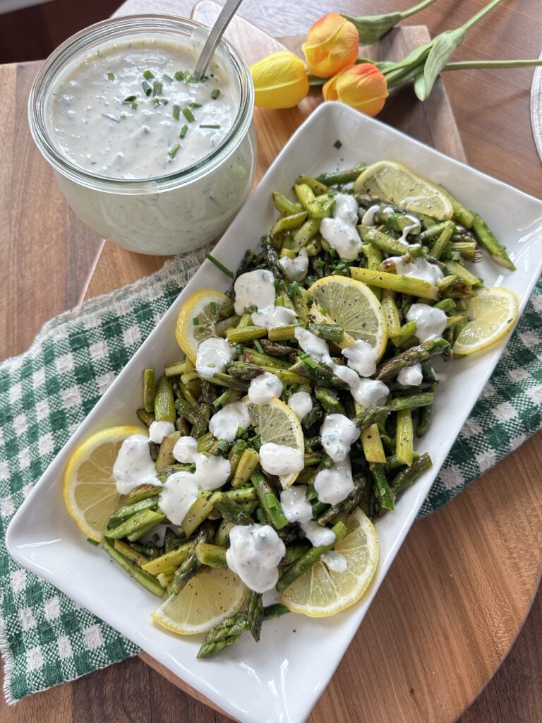 Spring asparagus