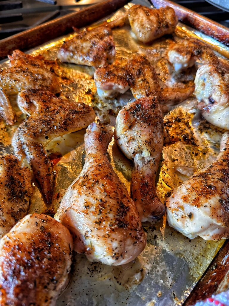 Sheet Pan Crispy Chicken The Tipsy Housewife