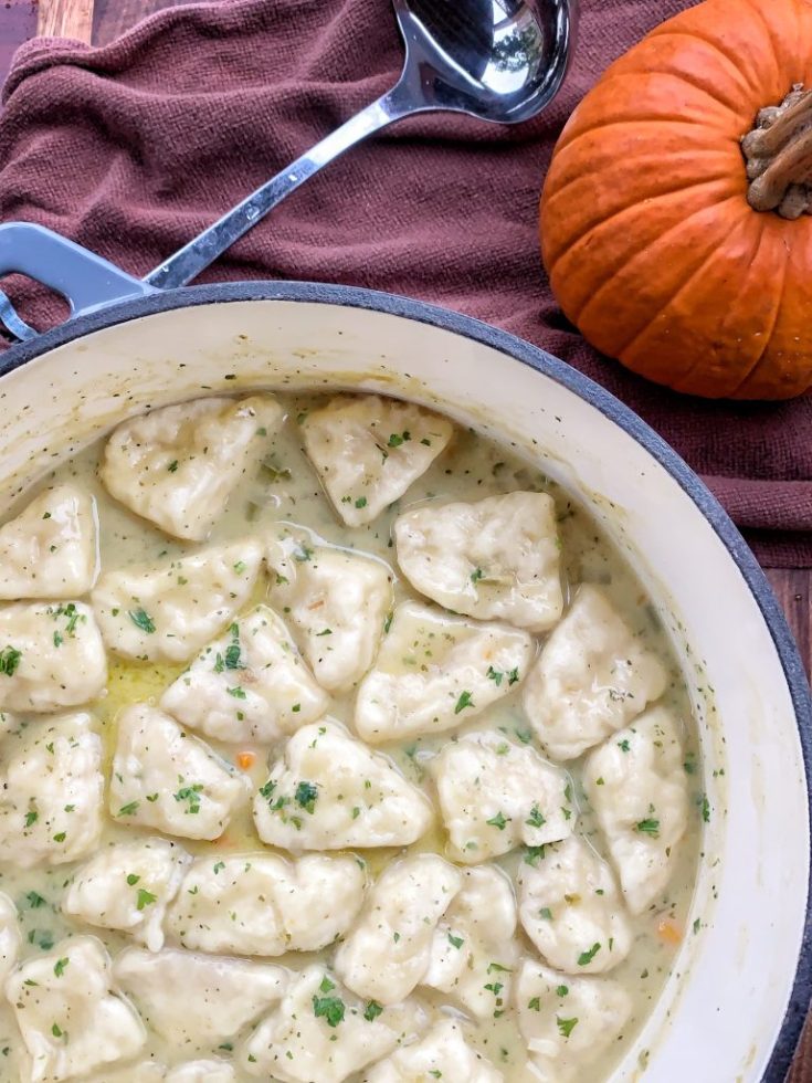 Easy Chicken and Dumplings Recipe from Scratch