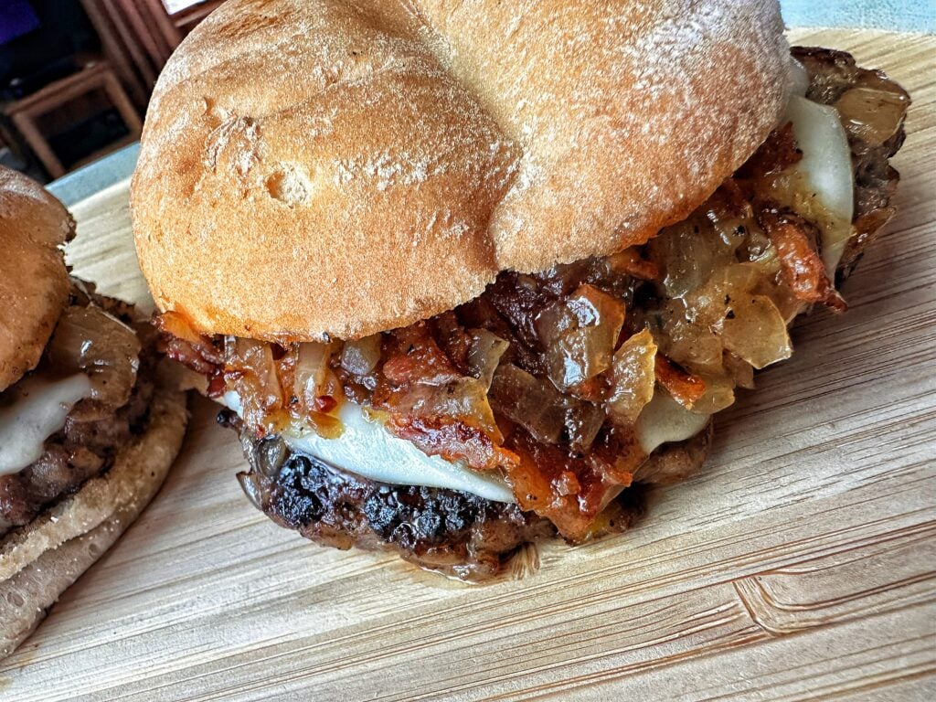Maple Bacon Smash Burger