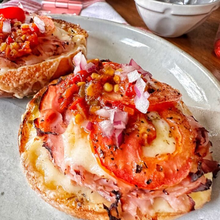 Toasty Ham and Cheese Sandwiches