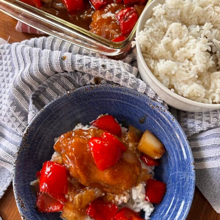 Sweet and Sour Chicken Bake