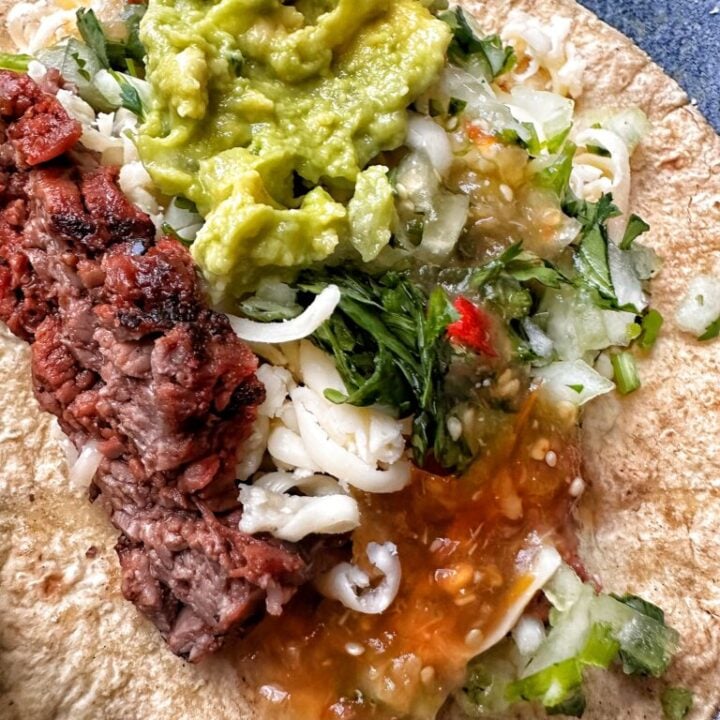 A Grilled Steak Taco