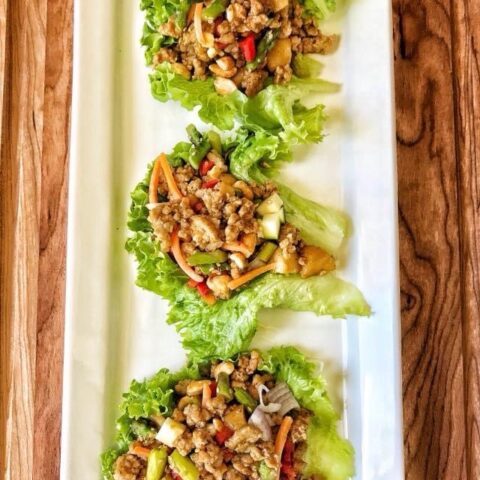 Thai Inspired Lettuce Wraps