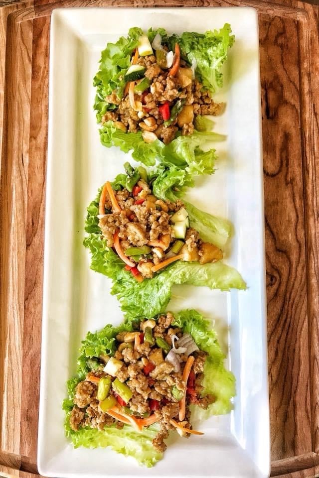 Thai Inspired Lettuce Wraps