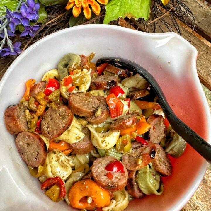 Sausage and Peppers Pasta Salad