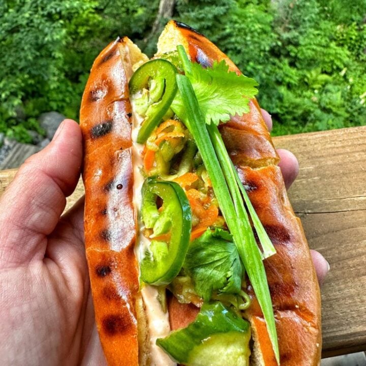 Asian Inspired Hot Dogs