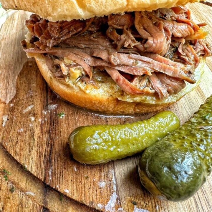 Pickle Pot Roast Sandwiches