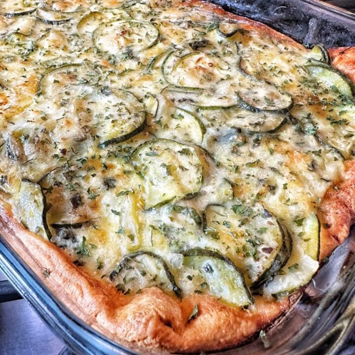 Easy Cheesy Zucchini Bake