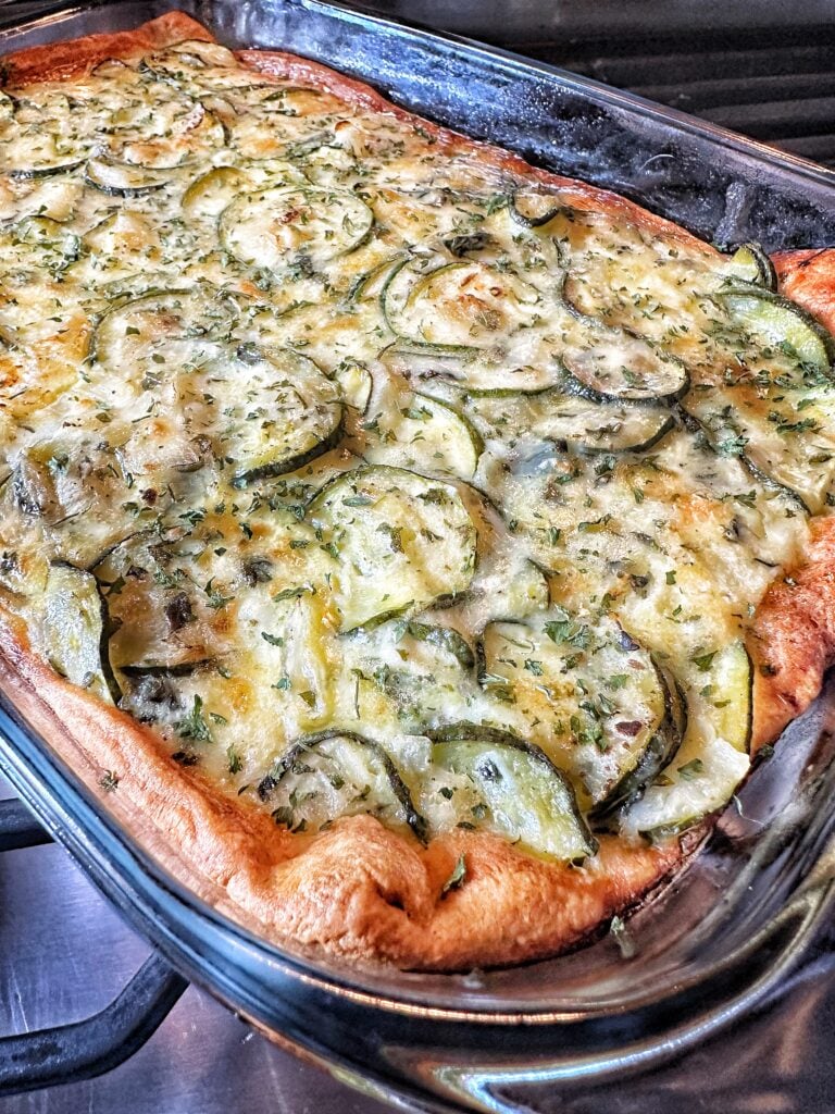 Easy Cheesy Zucchini Bake