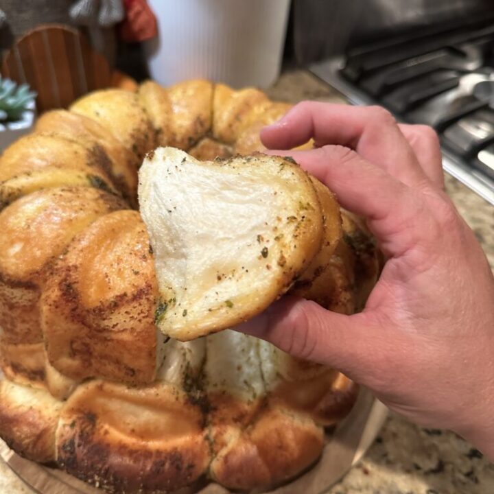 Buttery Herb Pull Apart Dinner Rolls