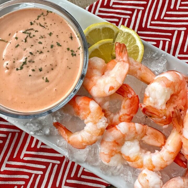 Shrimp Cocktail with Marie Rose Sauce