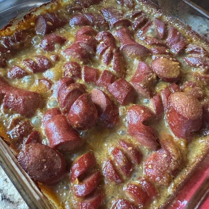 Tangy Mustard Sausage Bites