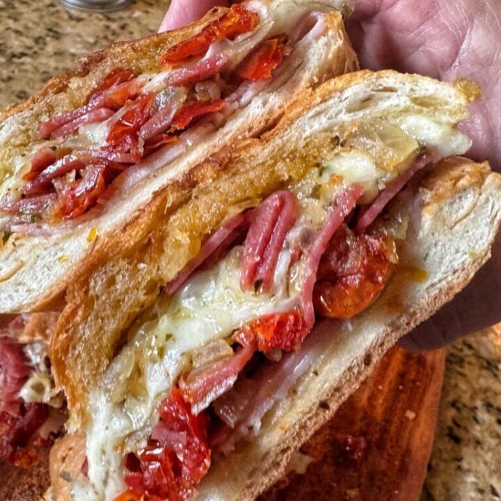 baked mini Italian subs