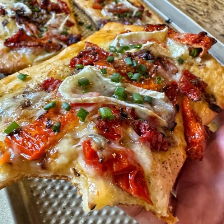 Savory Sun Dried Tomato and Brie Tarts