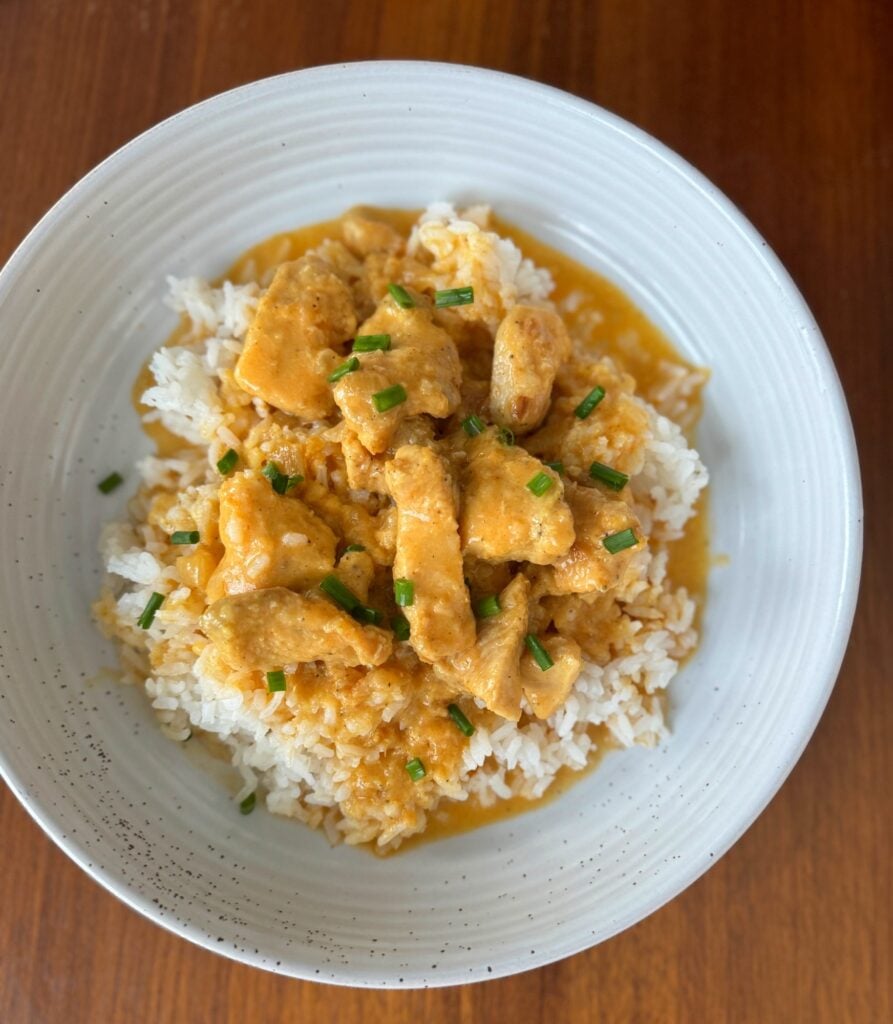 Chicken In A Lobster Cream Sauce