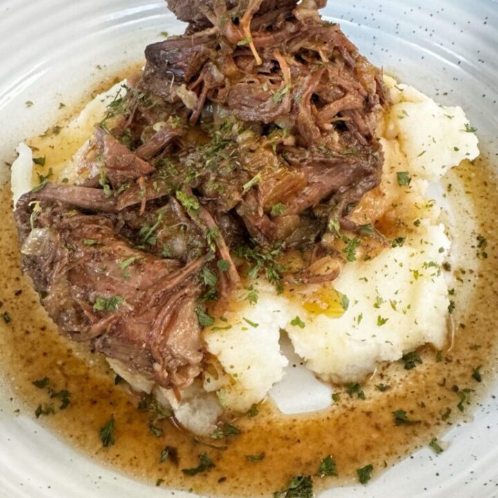 Country Style Beef Ribs In Onion Au Jus