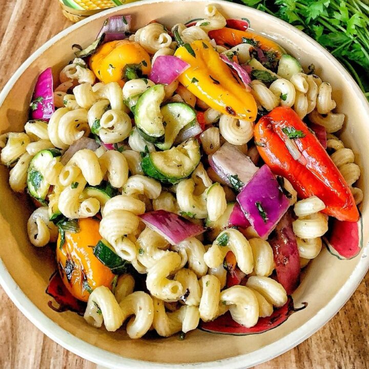 Grilled Vegetable Pasta Salad Recipe