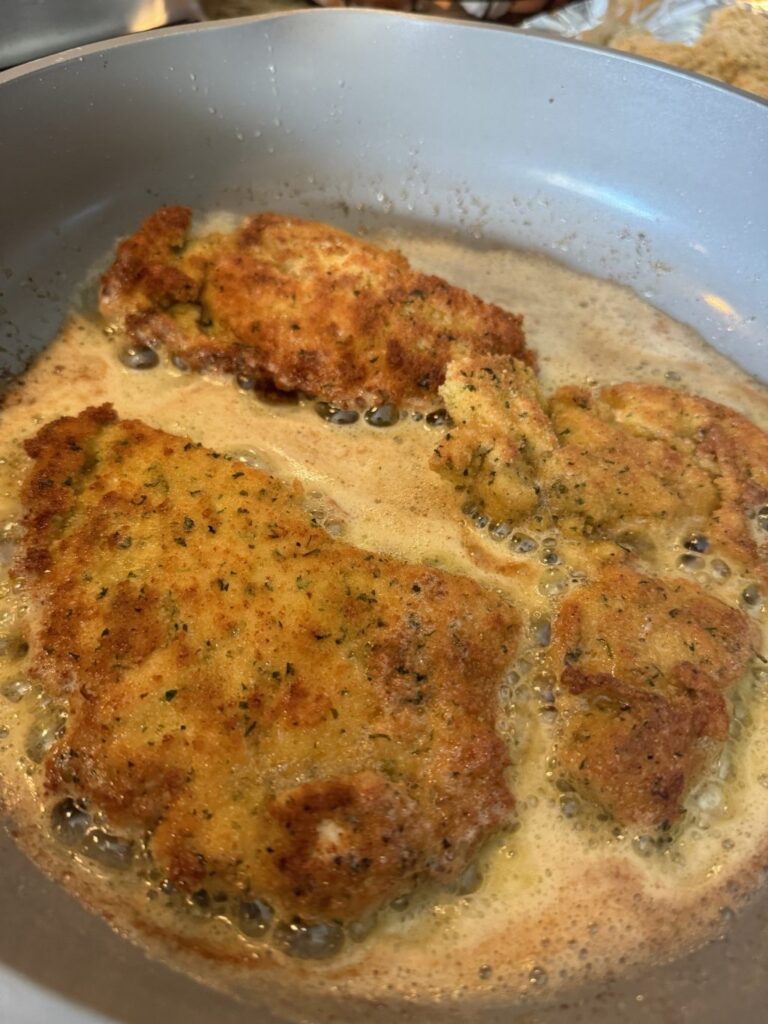 Chicken Caesar Cutlets - The Tipsy Housewife