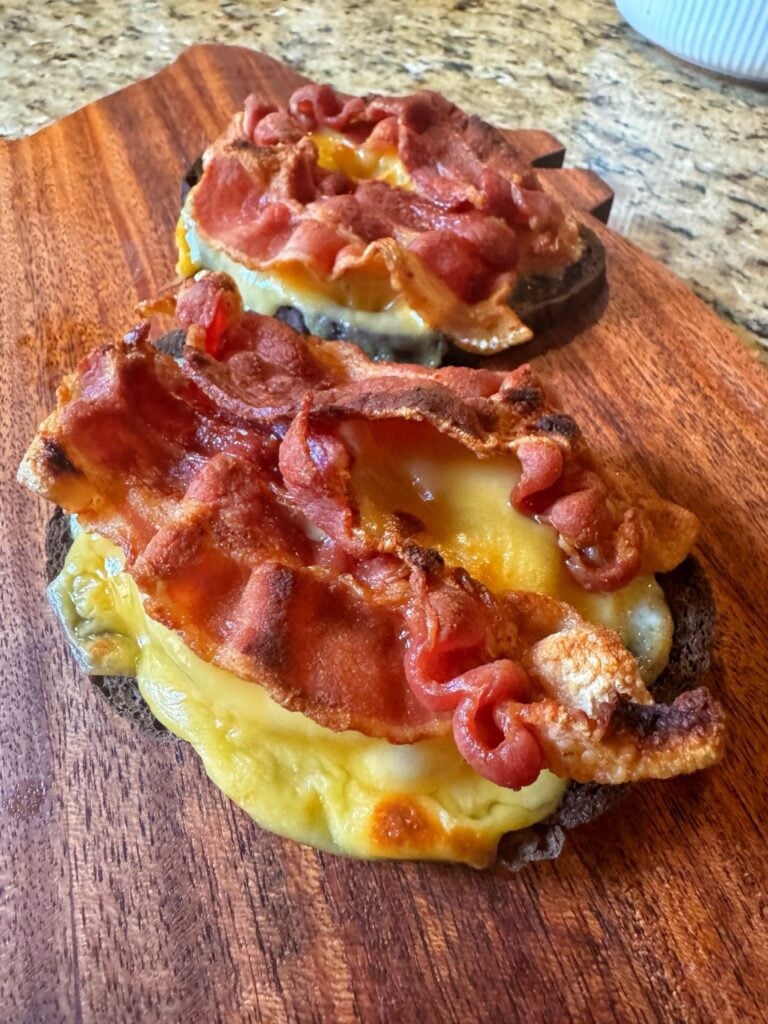 Open Faced Hawaiian Sandwiches