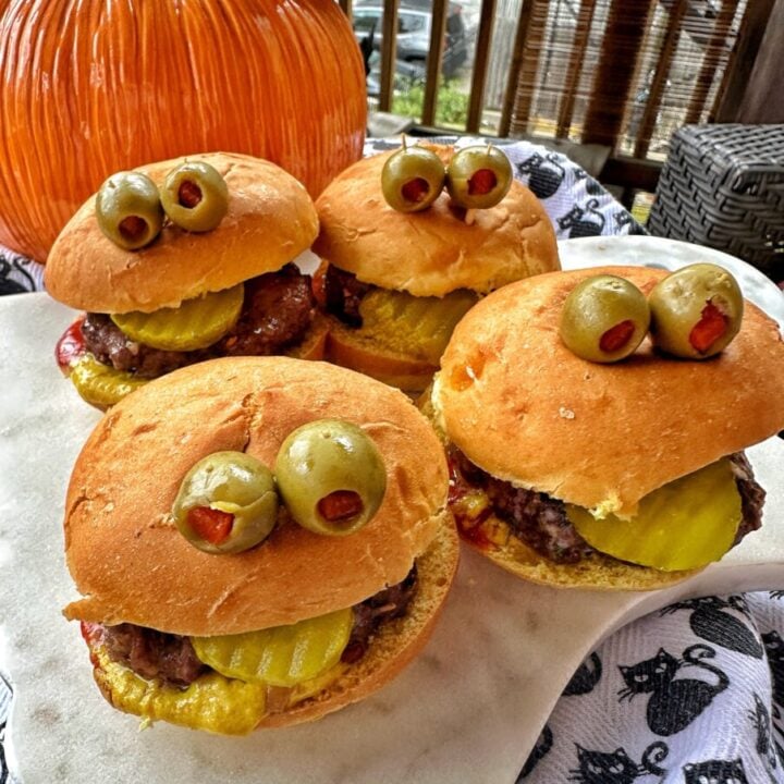 Halloween Onion Butter Burger Recipe