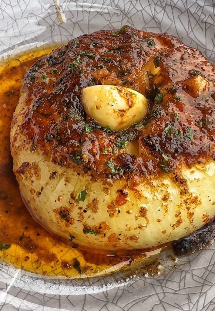 Onion Bake with Butter and Herbs Recipe