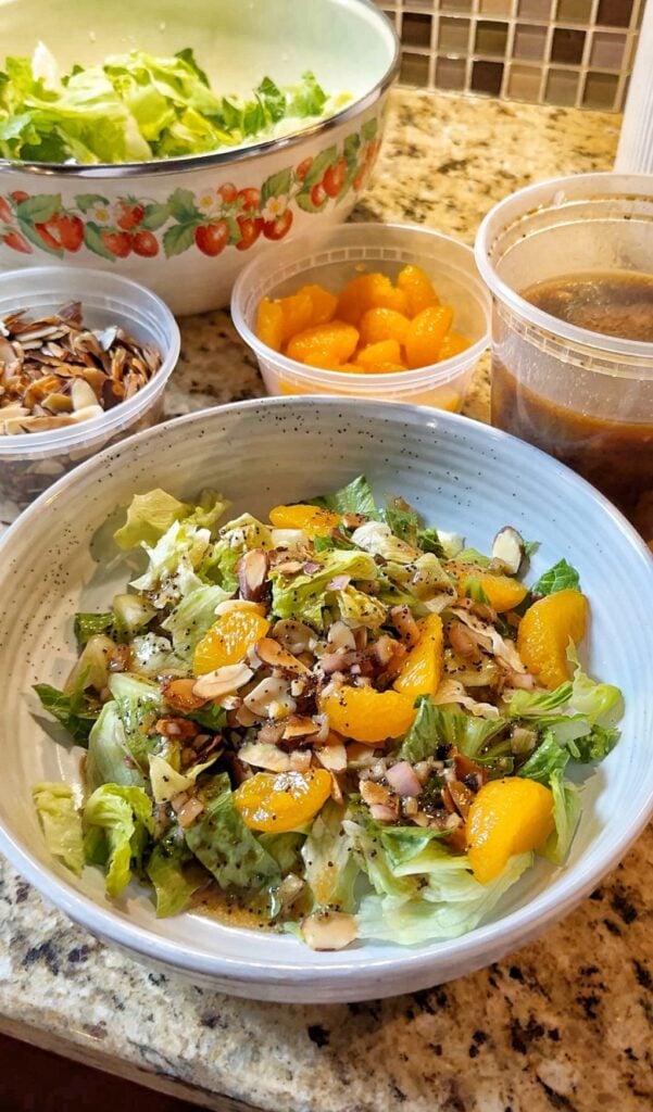 Mandarin Orange Salad with Poppy Seed Dressing Recipe