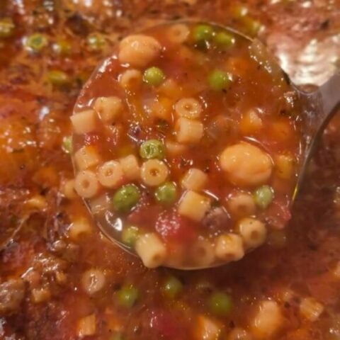 Skillet Sausage Soup Recipe