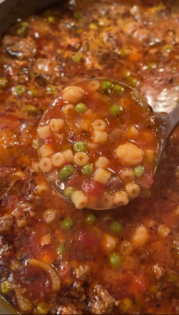 Skillet Sausage Soup