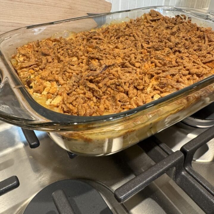 Chicken and Stuffing Casserole