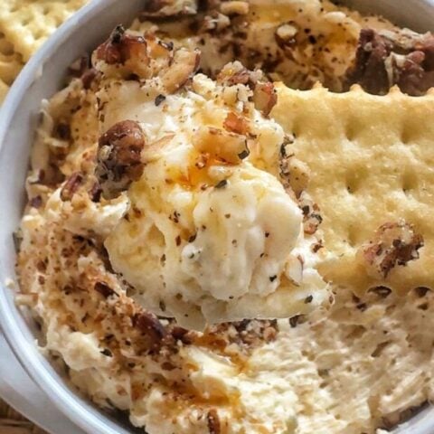 Whipped Parmesan and Honey Pecan Cheese Dip Recipe