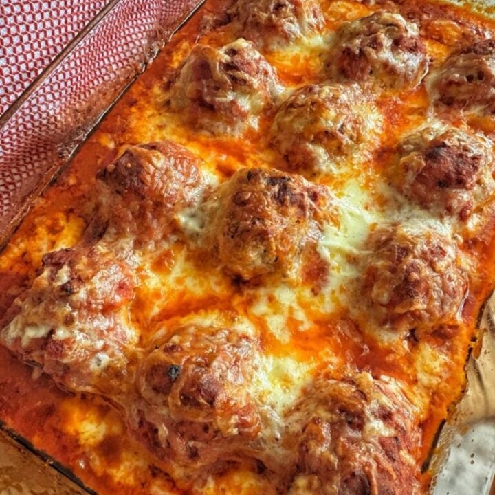 Chicken Parmesan Meatballs Recipe