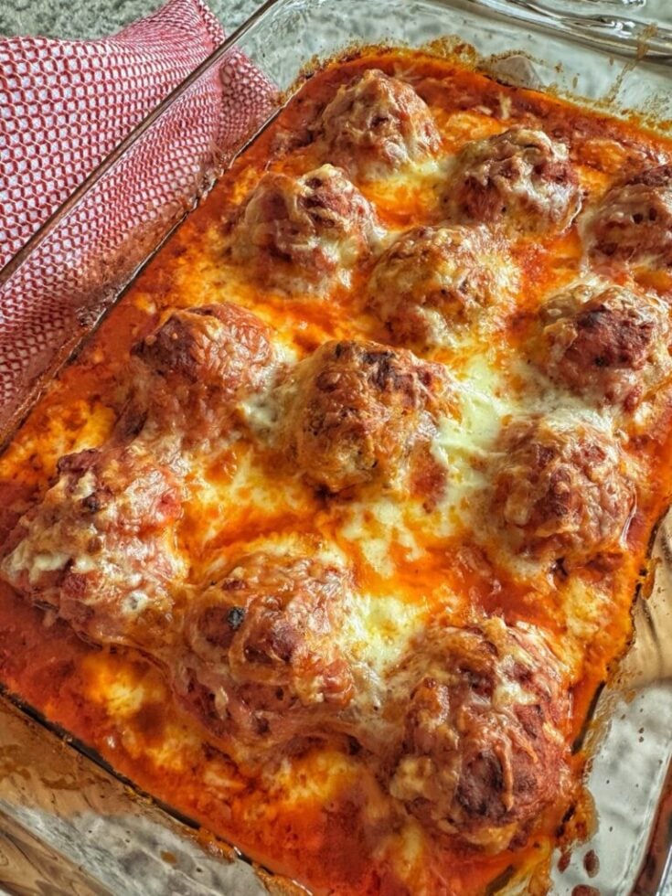 Chicken Parmesan Meatballs Recipe