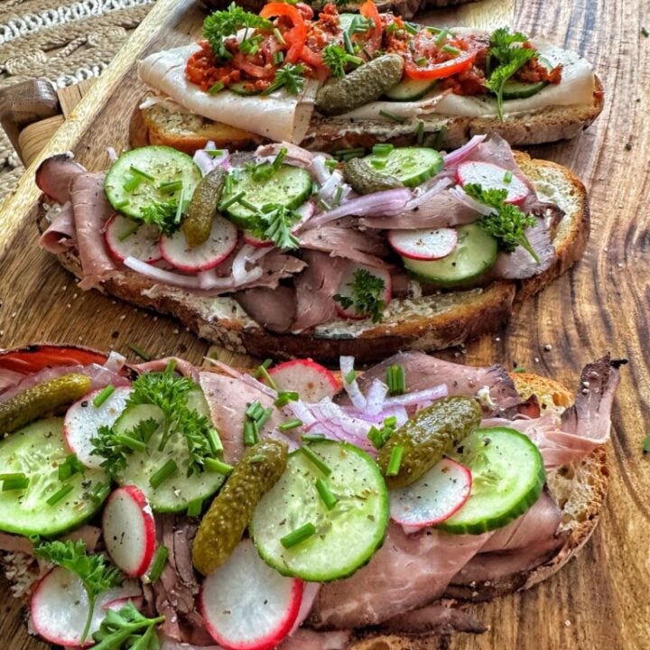 Open Faced Polish Sandwiches (Kanapki) Recipe