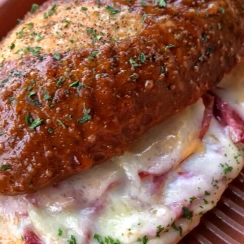 Baked Pretzel Loaf Sandwich Recipe