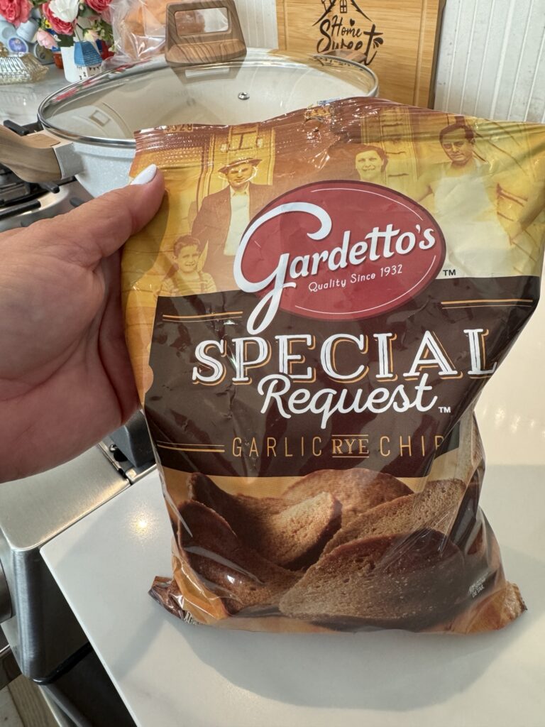 A bag of rye chips